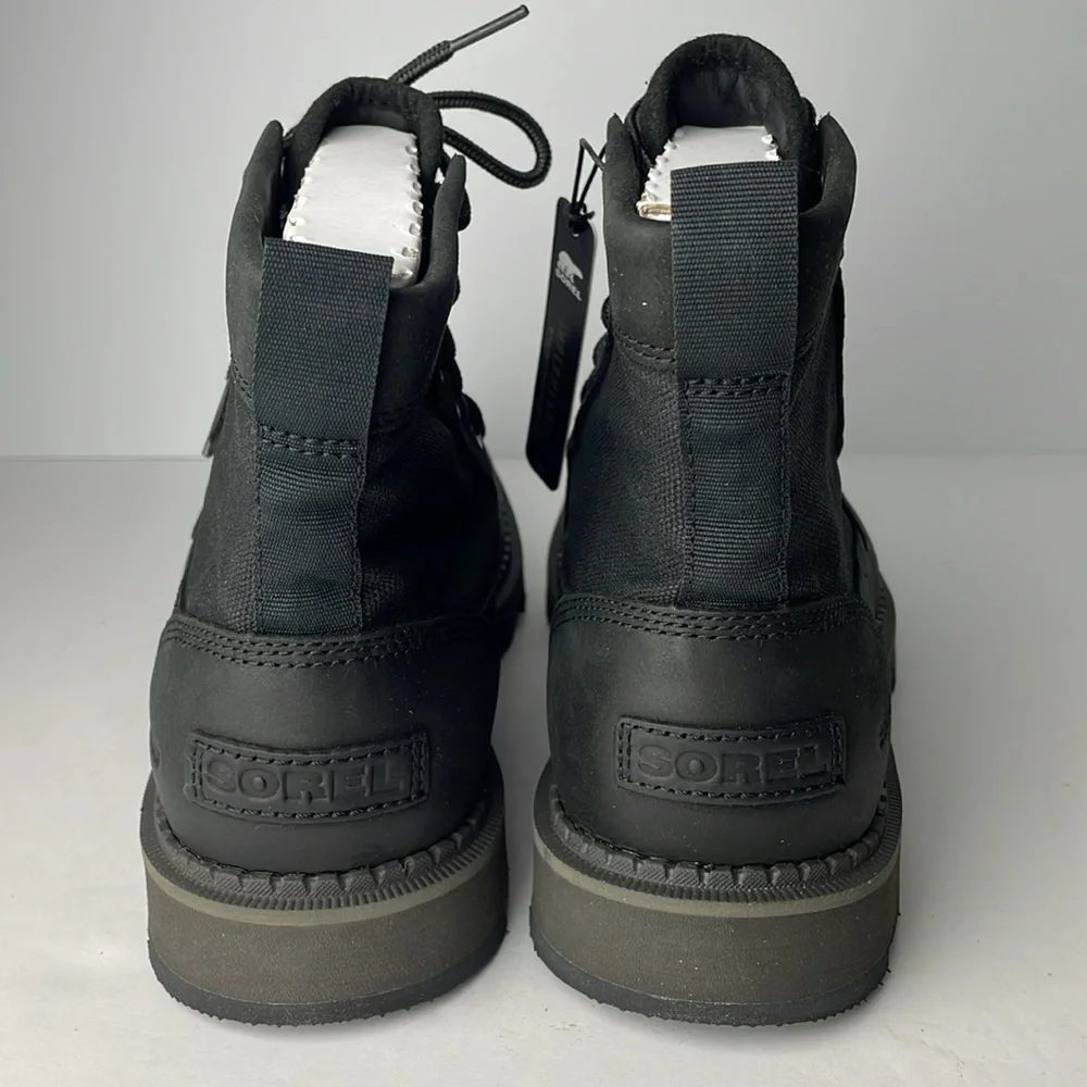 NEW Sorel Madson 2 Field Black Chukka Ankle Boots